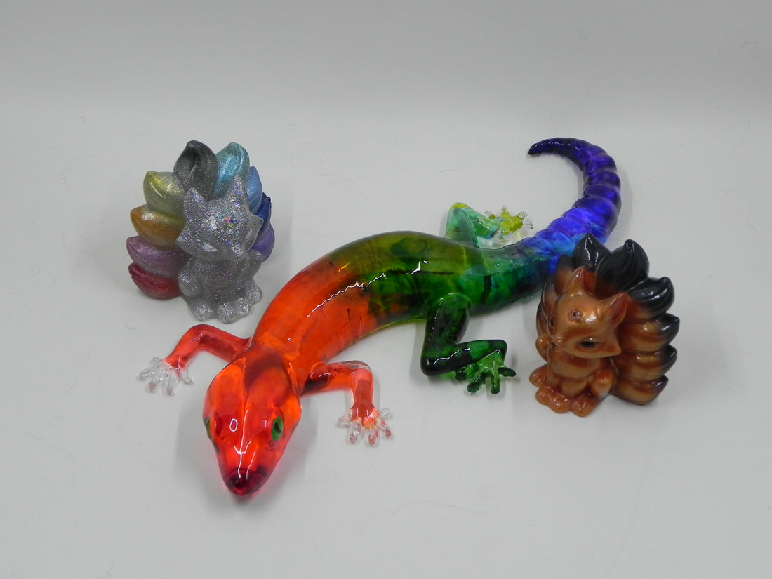 Resin-ating Through Art: Casting Figures