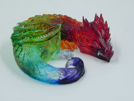 Sleeping Dragon--Ink Rainbow