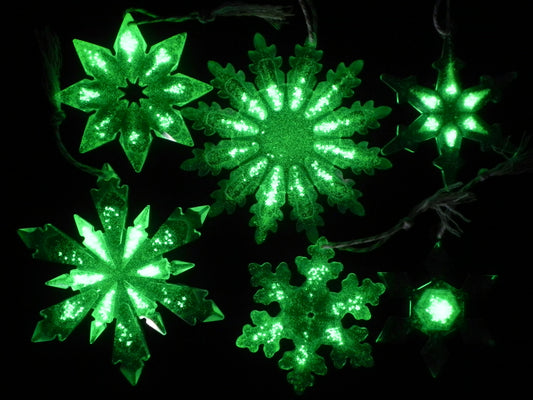 Nuclear Fallout Snowflake Ornament Set