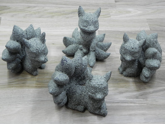 Kitsune Medium Figures-Stone