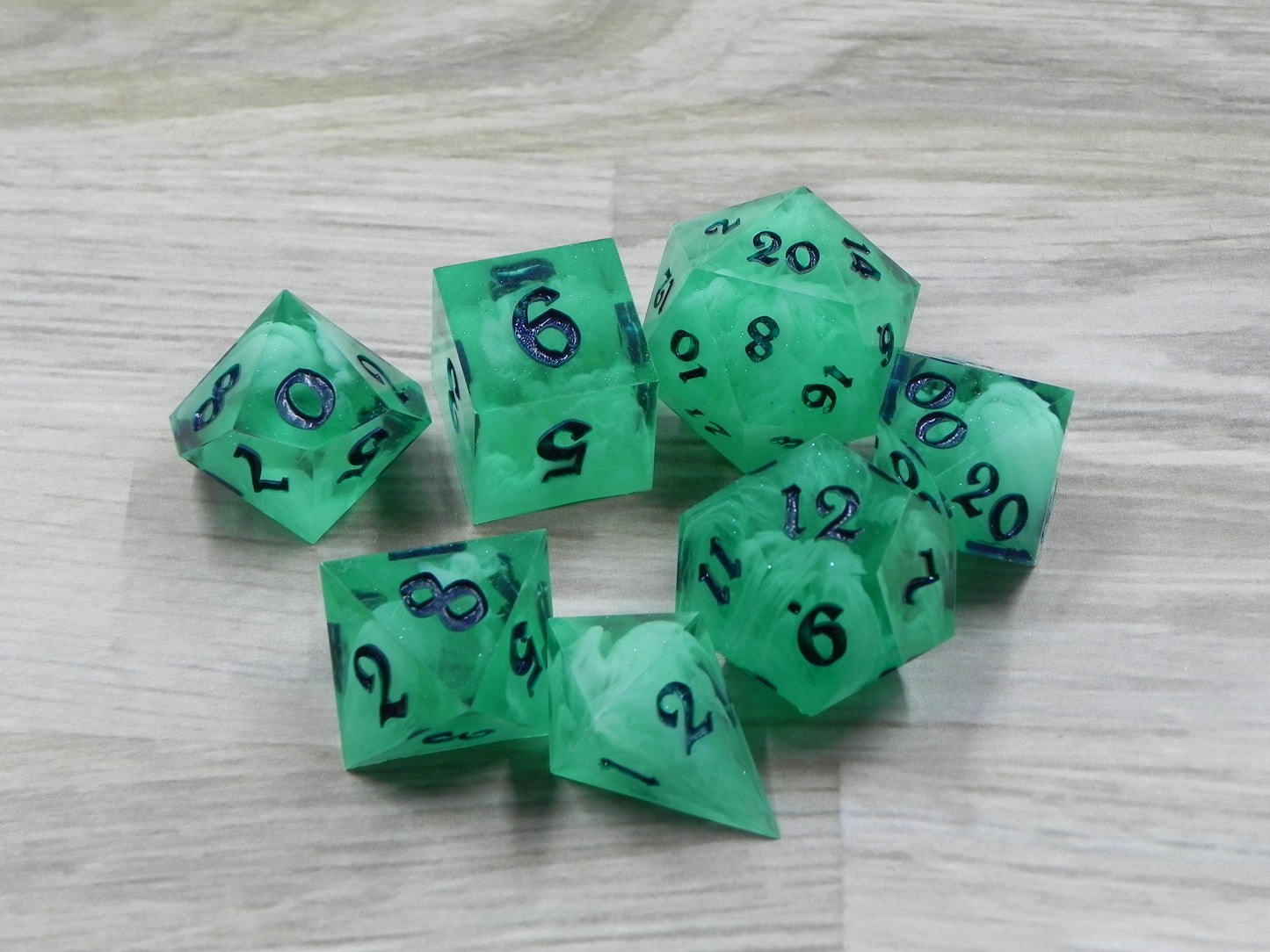 Dice Set: Ocean Tempest