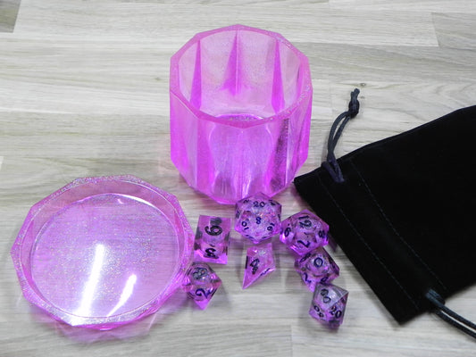 Liquid Core Dice Set: Rainbow Core