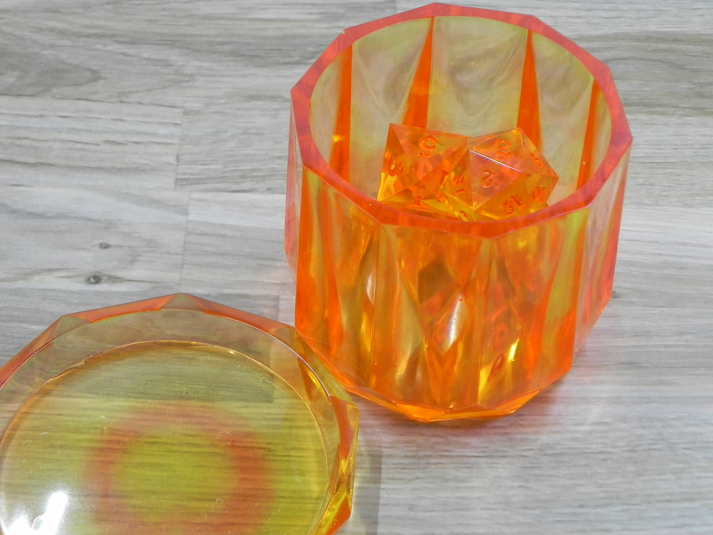 Dice Set: Flame