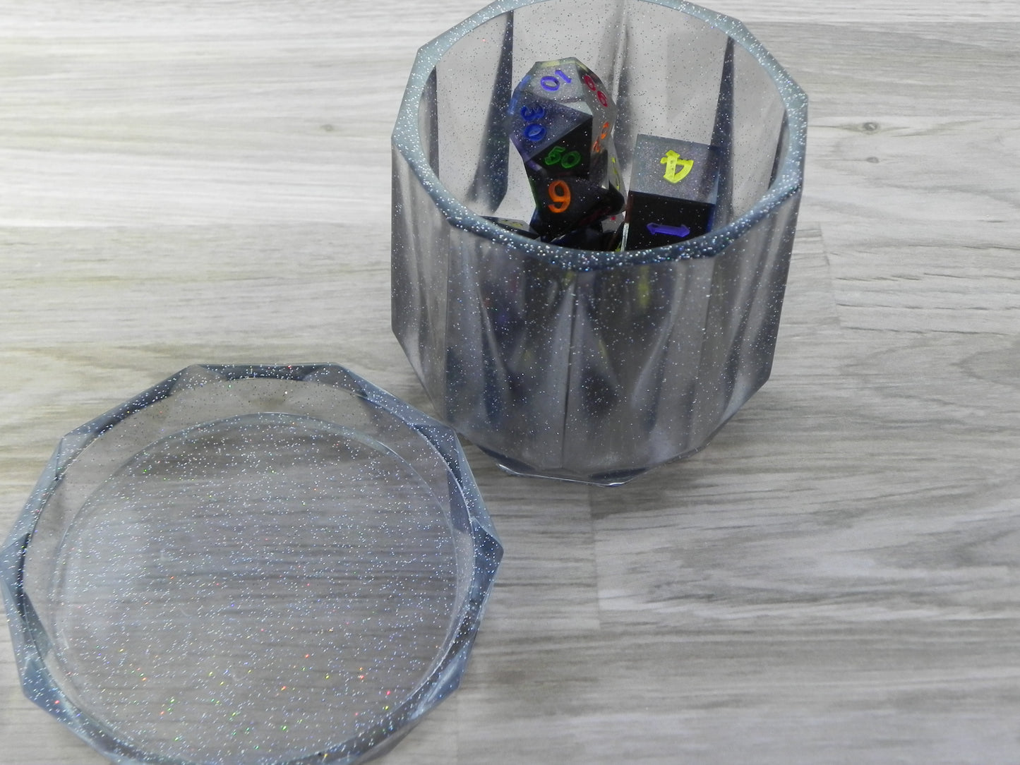 Dice Set: Dark Chaos Rainbow