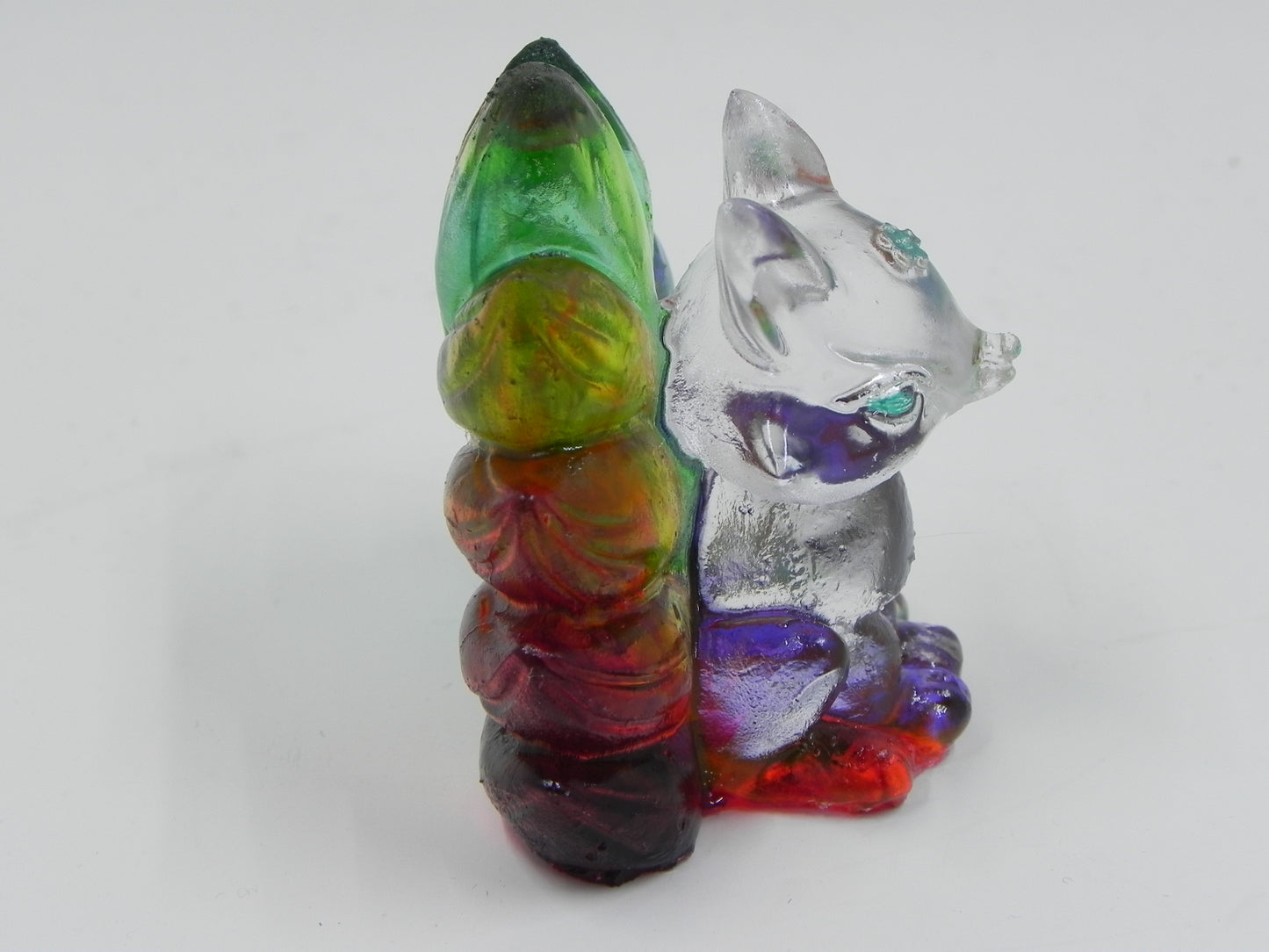 Kitsune Figure--Inked Rainbow