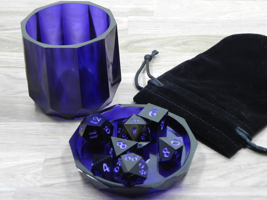 Dice Set: Amethyst