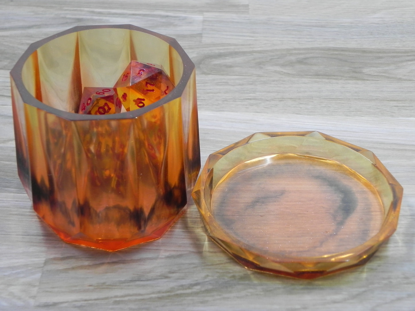 Dice Set: Flame