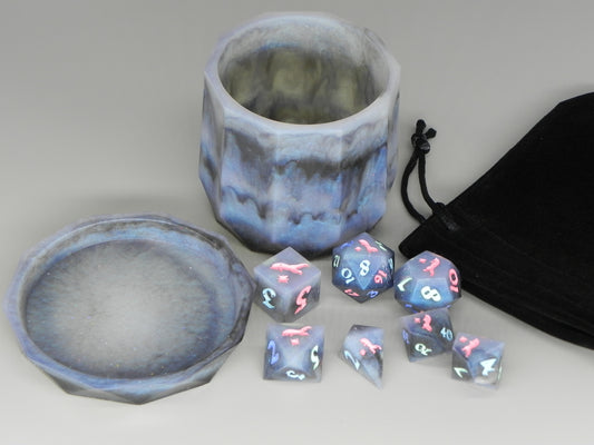 Dice Set: Fairy Dust Fox Northstar