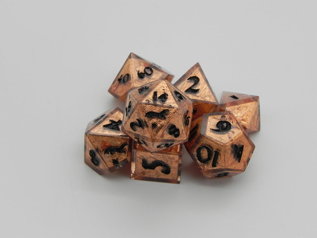 Dice Set: Copper Core Fox Northstar
