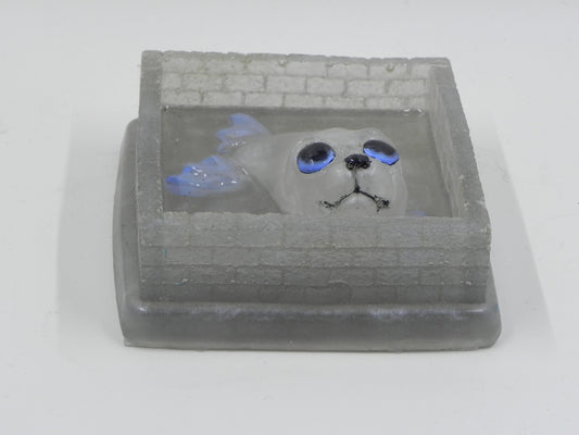 "Seal pearl in resin ice pen"