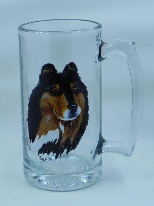 Tri-color Collie Stein