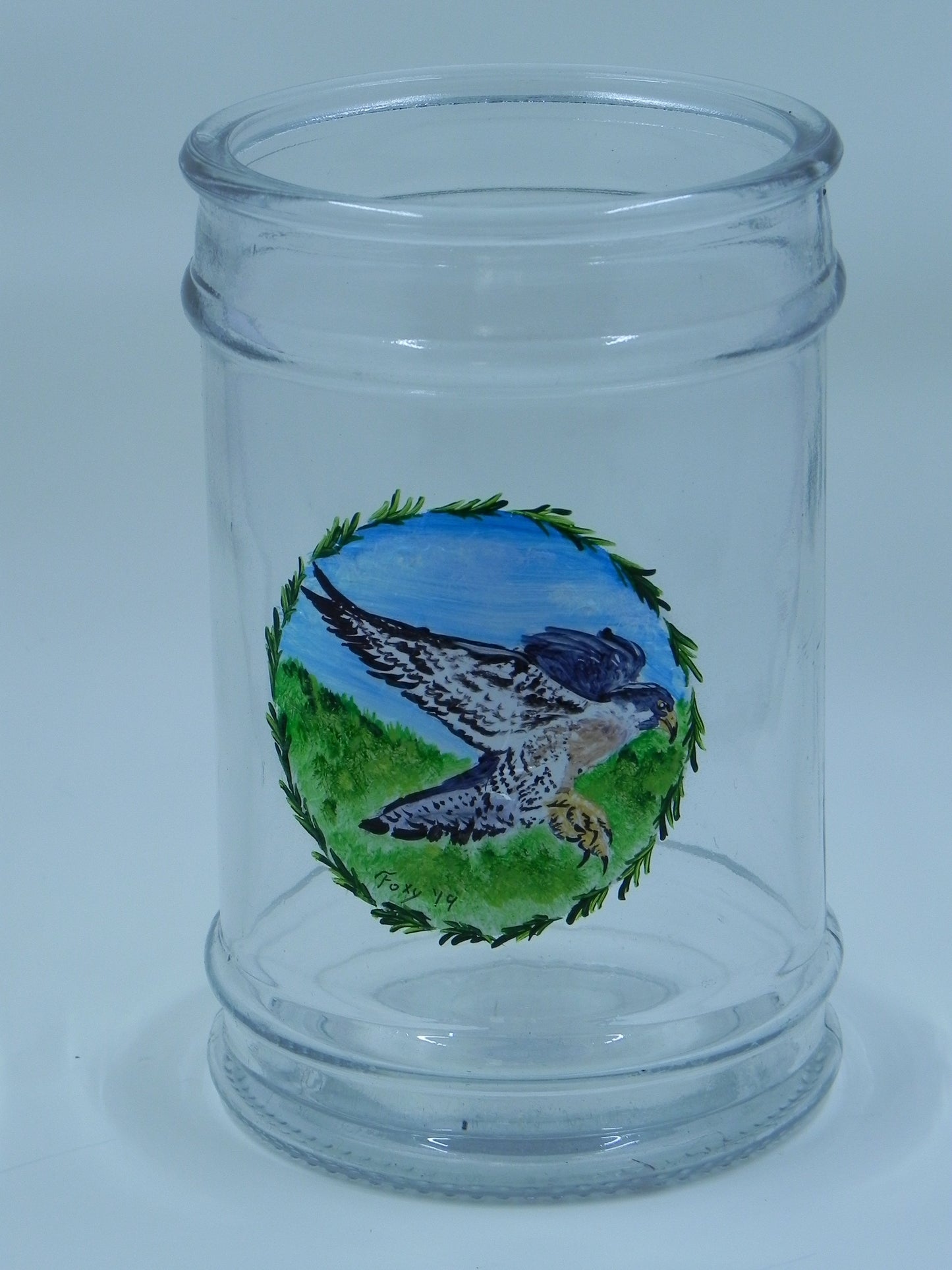 Peregrine Falcon Candleholder