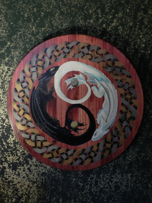 "Balance" wood plaque