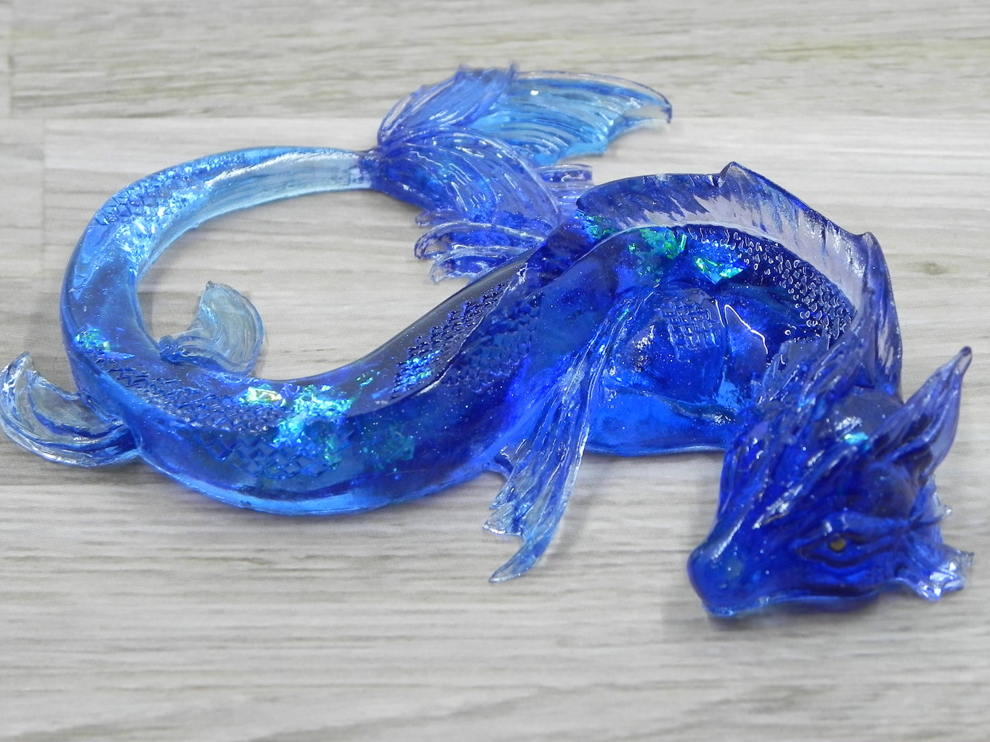 Dice Set with Sea Serpent Dice Beast: Custom Multicolor