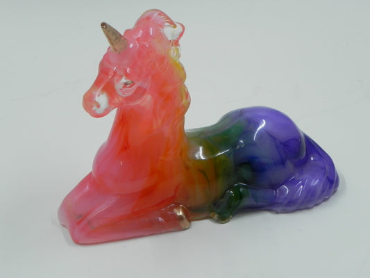 Unicorn Figure-Rainbow Sherbet