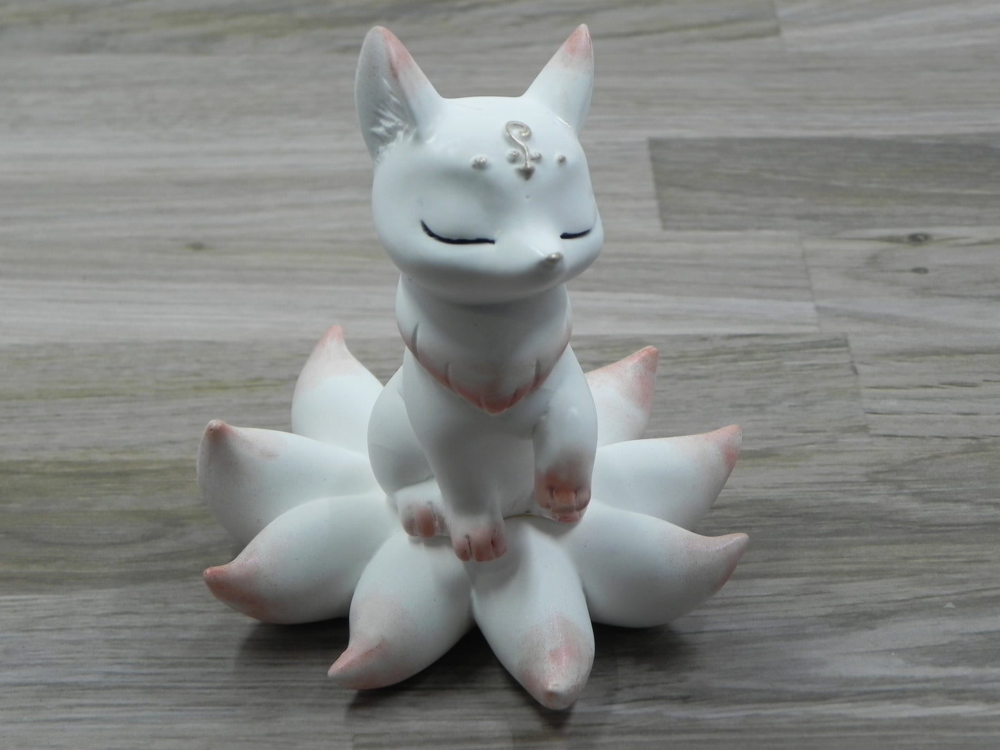 Kitsune Medium Figures-Red Blush