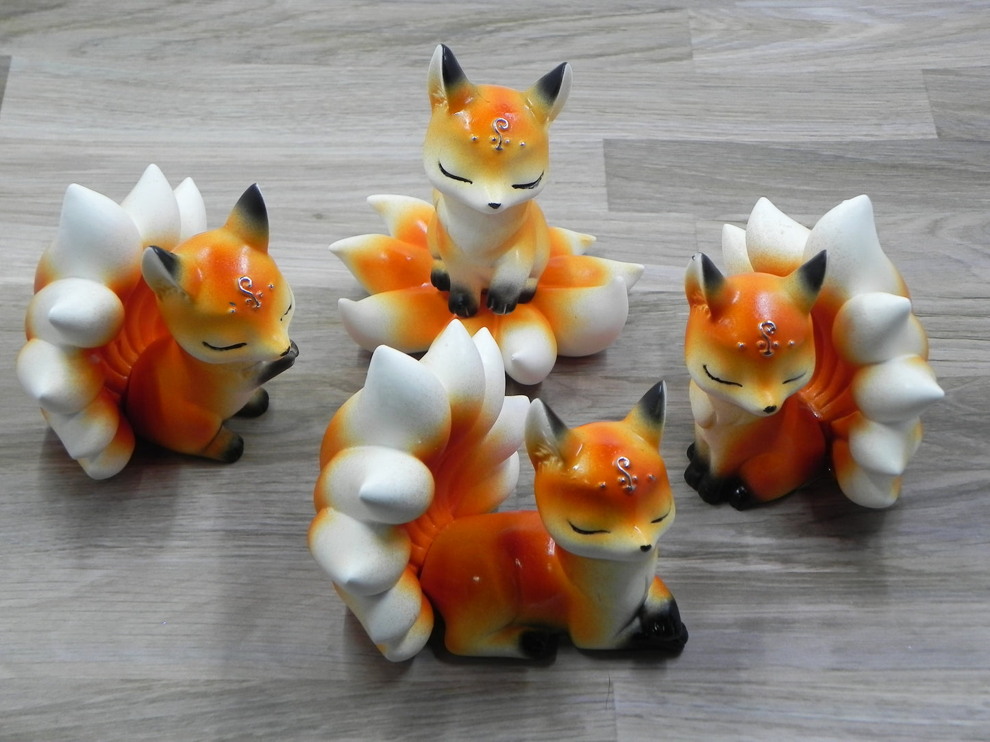 Kitsune Medium Figures-Red Fox