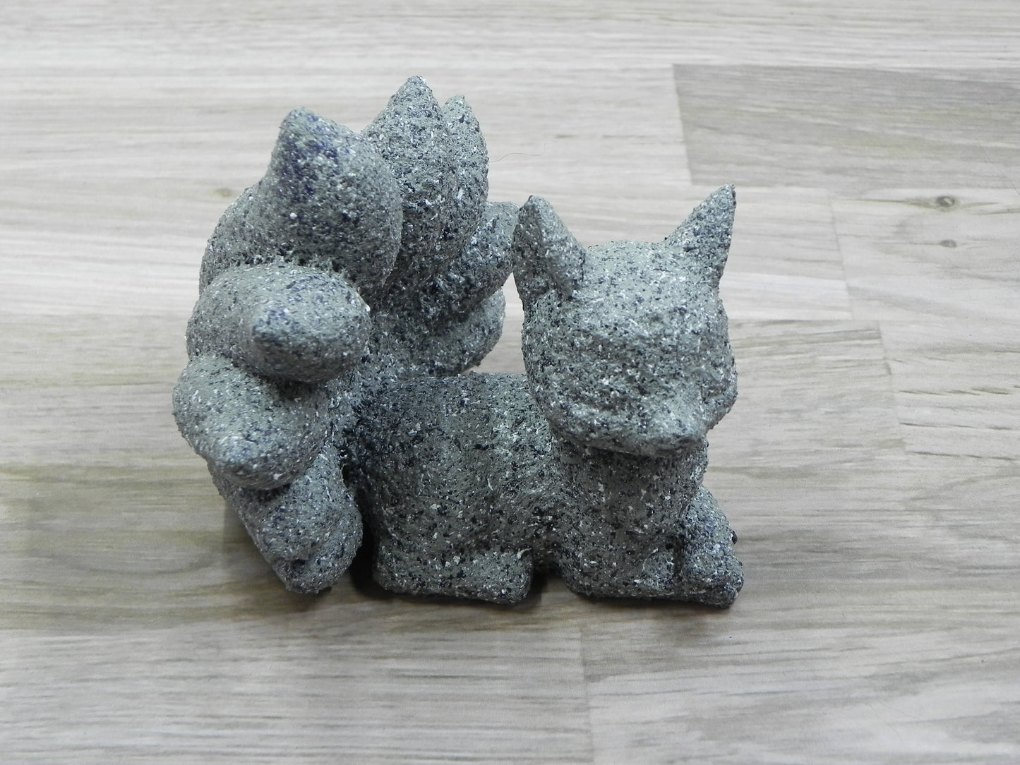 Kitsune Medium Figures-Stone