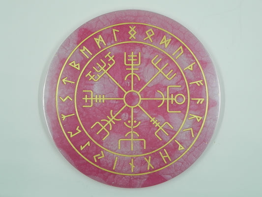 Rune plate: Rose Quartz