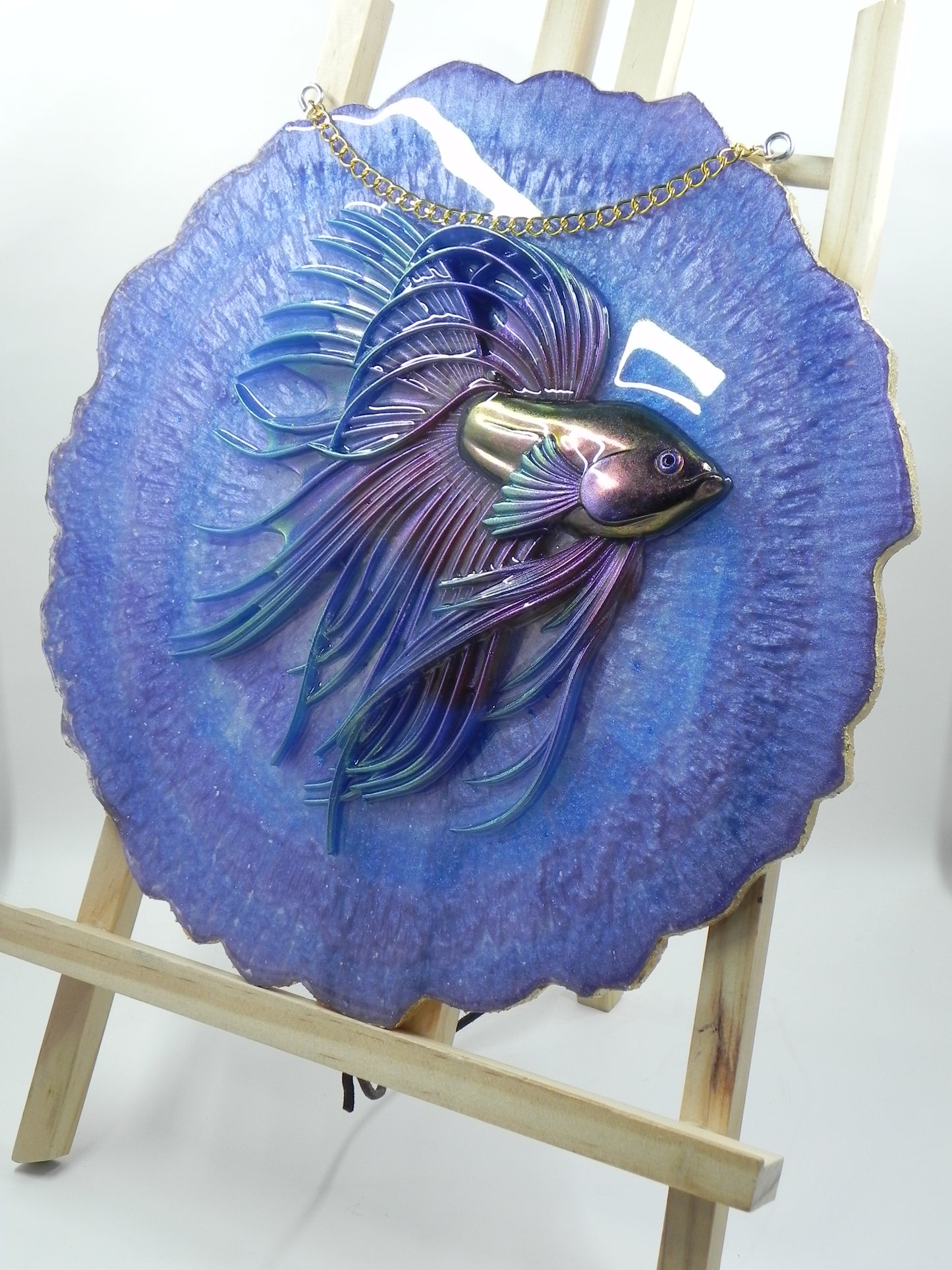 "Betta Bliss" Geode 3D figure