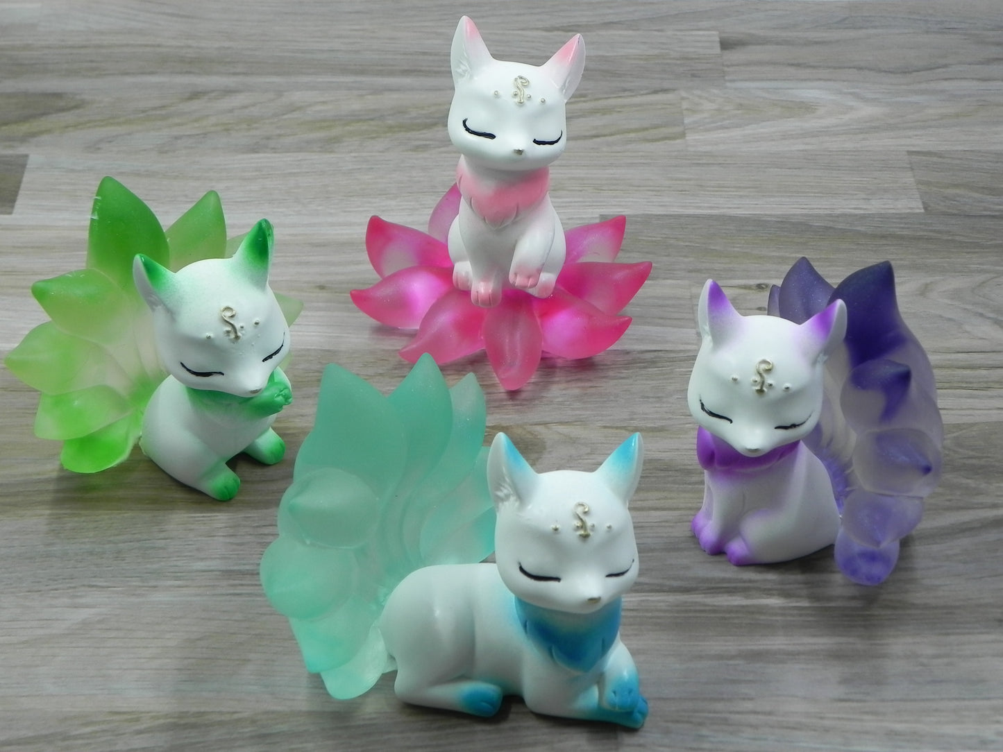 Kitsune Medium Figures-Spring Pageant