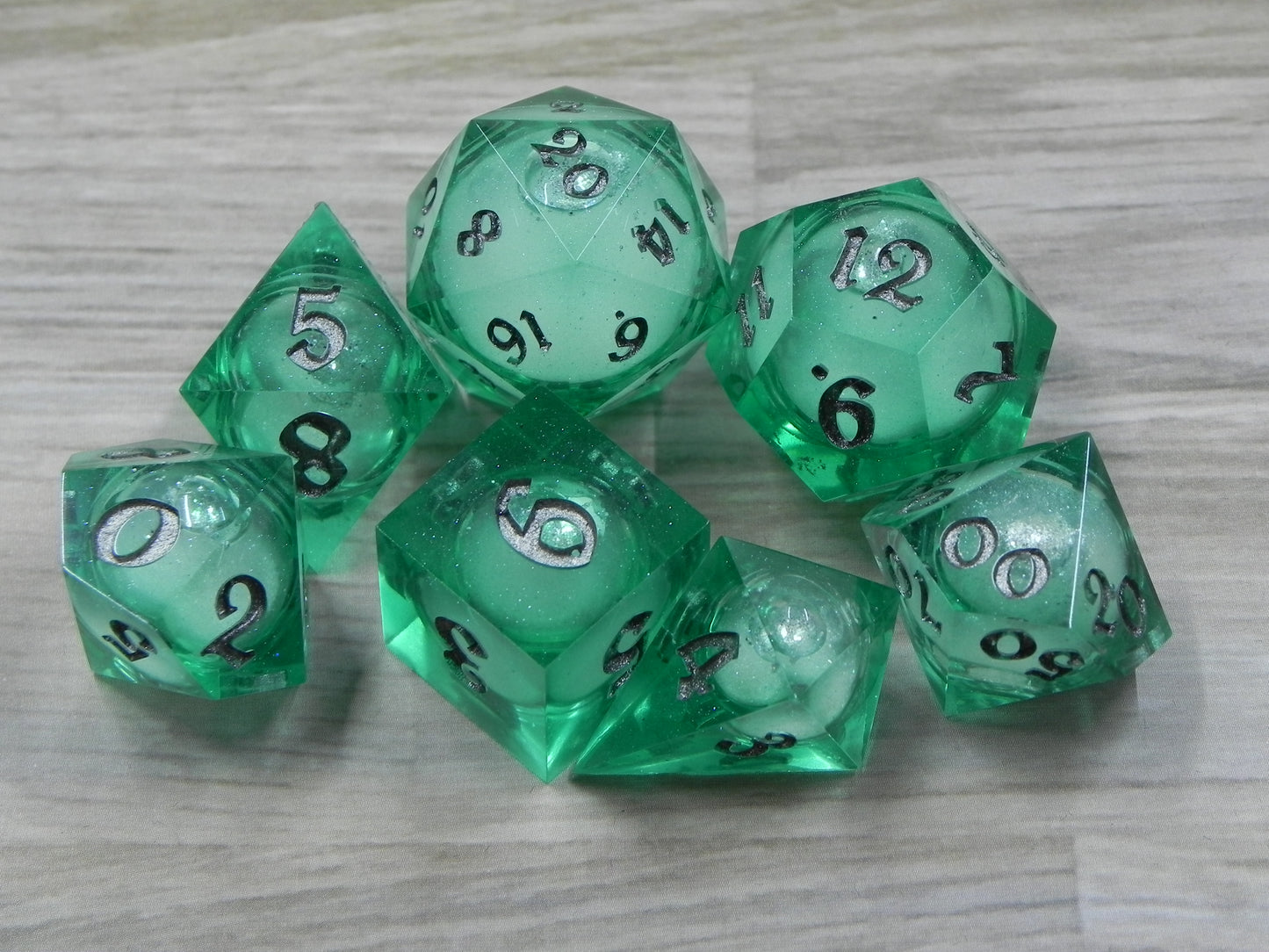 Liquid Core Dice Set: Riptide