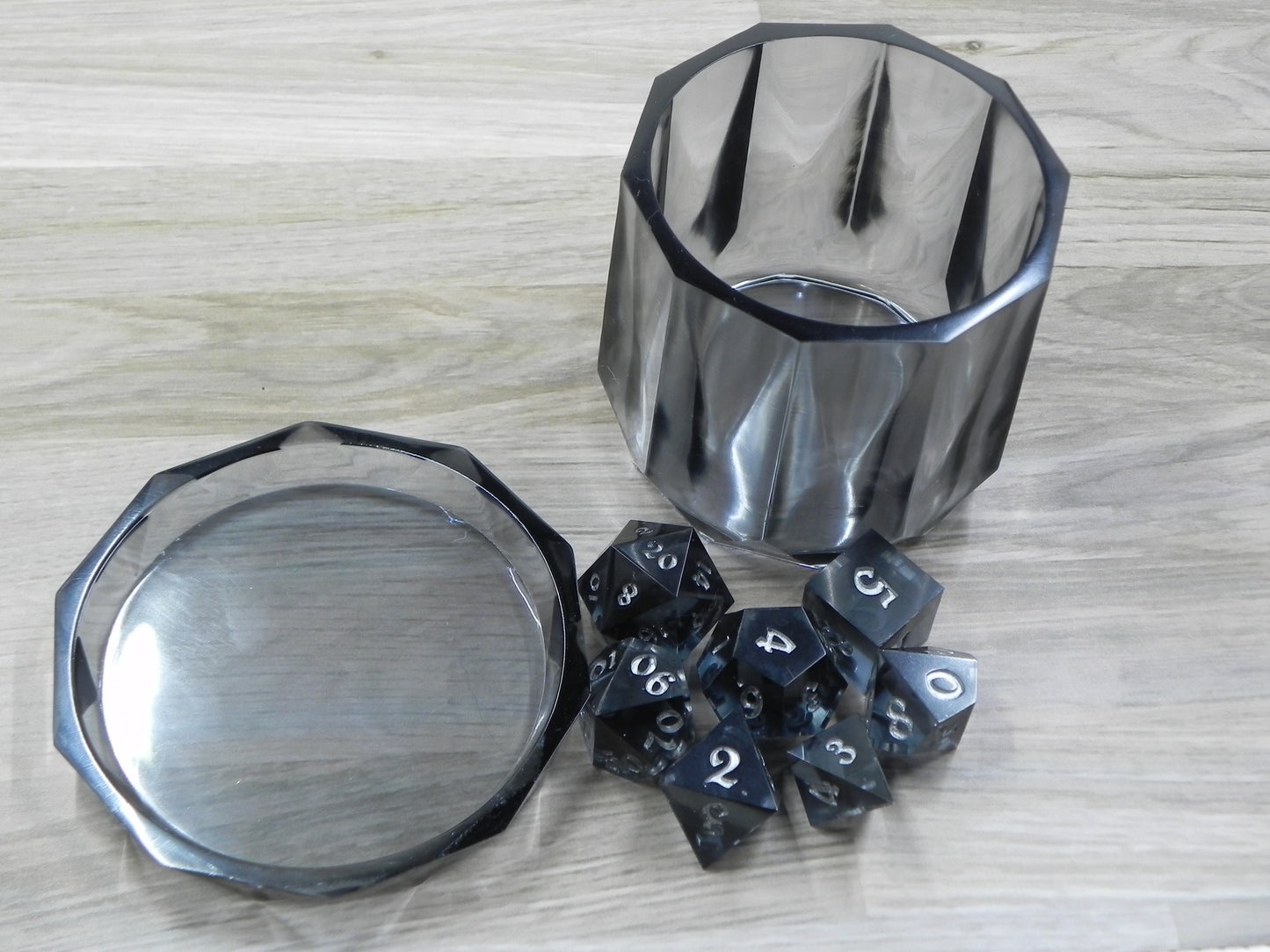 Dice Set: Obsidian