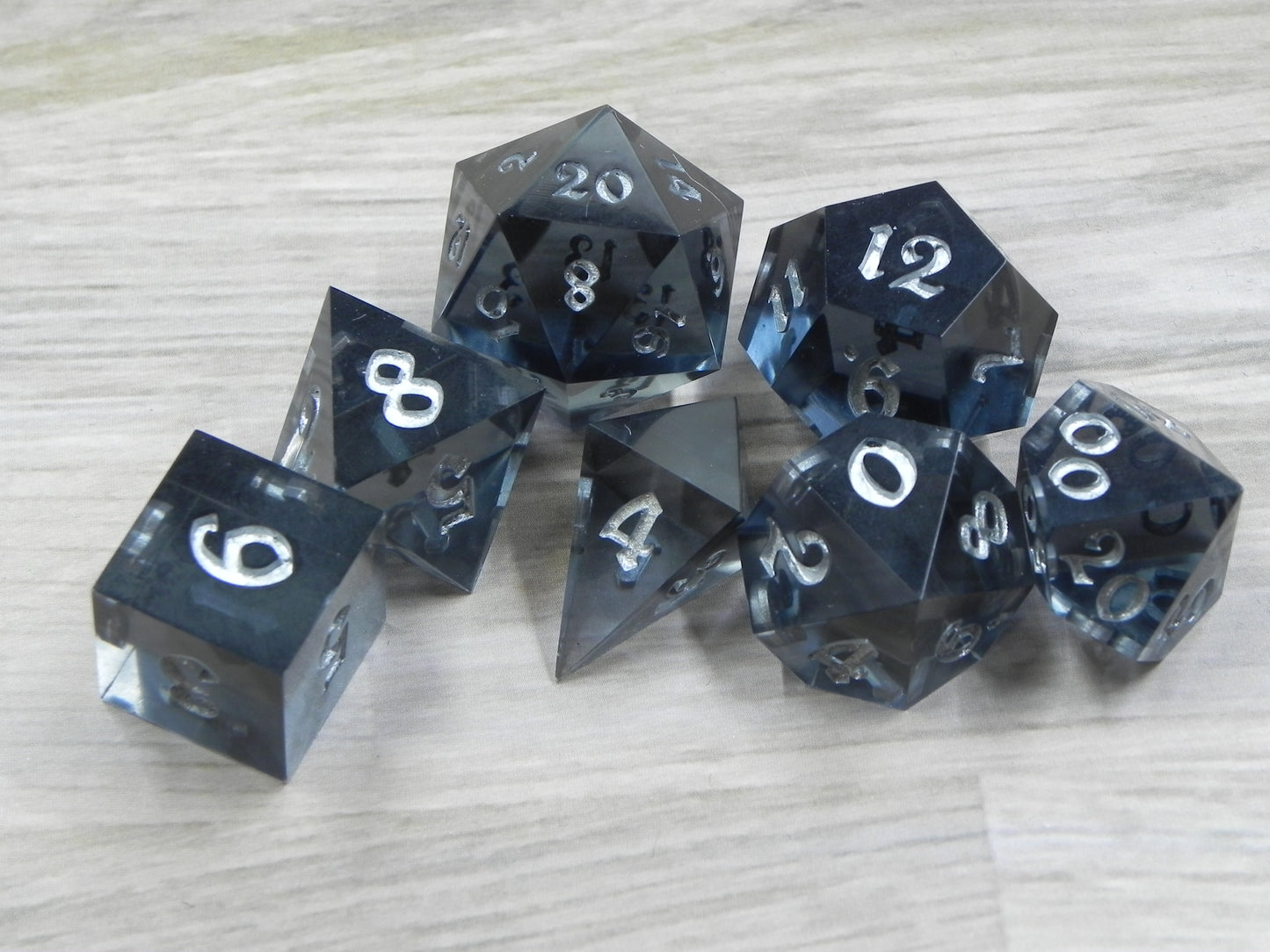 Dice Set: Obsidian