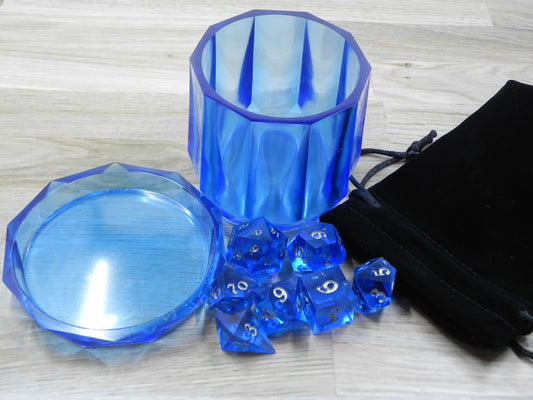 Dice Set: Sapphire