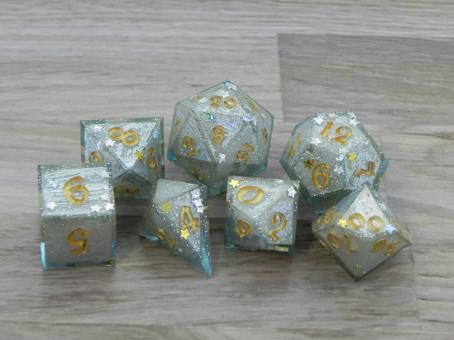 Dice Set: Industrial Rainbow