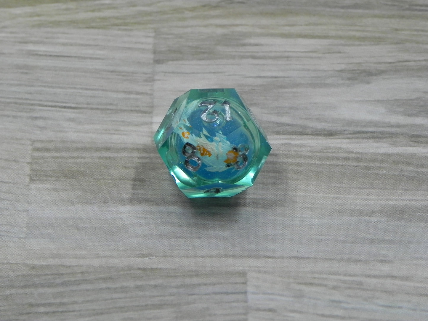 Liquid Core Dice Set: Koi Pond