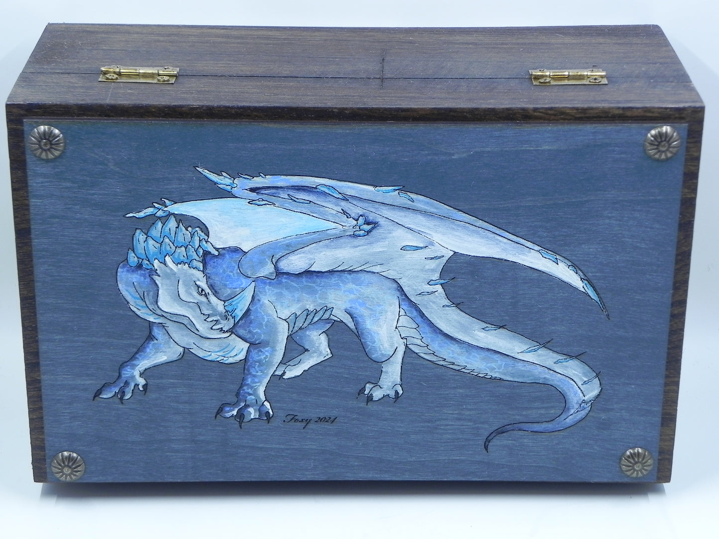 Dice Box "White Dragon"