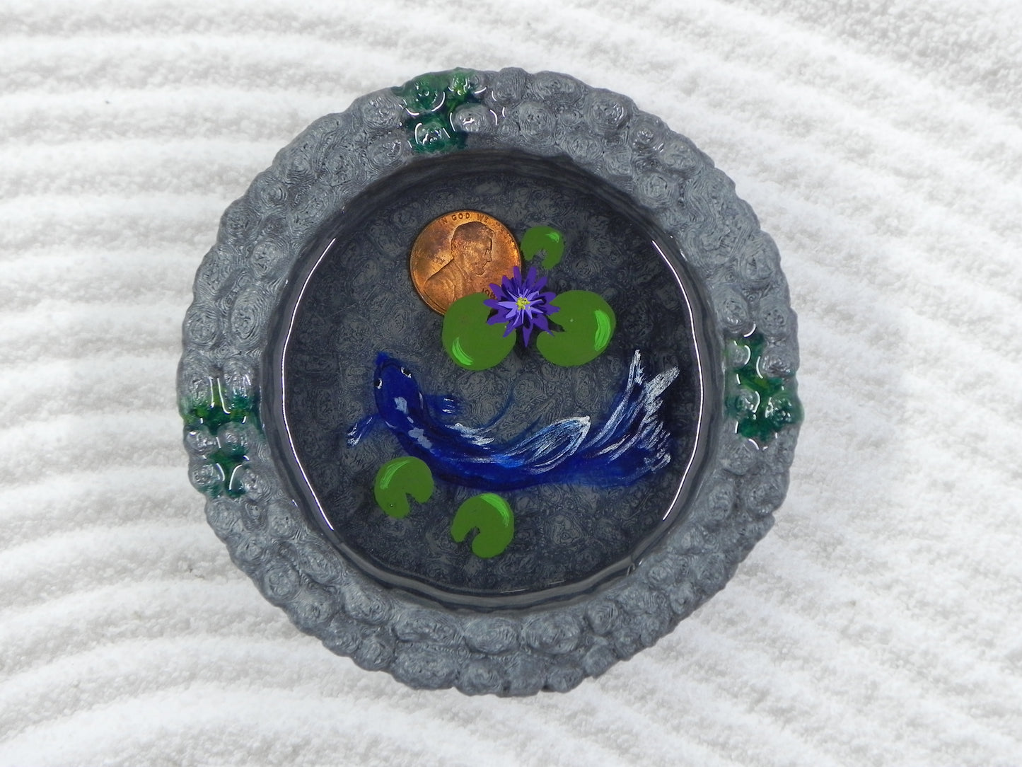 "Blue Beta fish" wishingwell