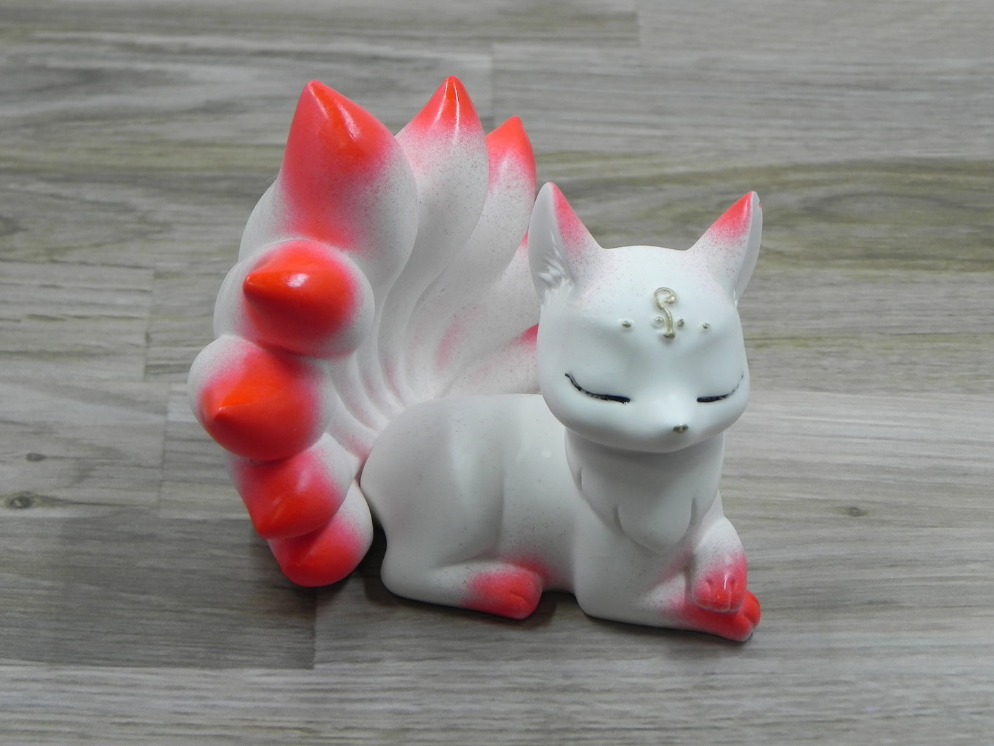 Kitsune Medium Figures-Traditional Red