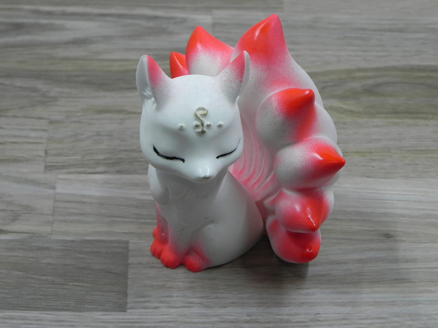 Kitsune Medium Figures-Traditional Red