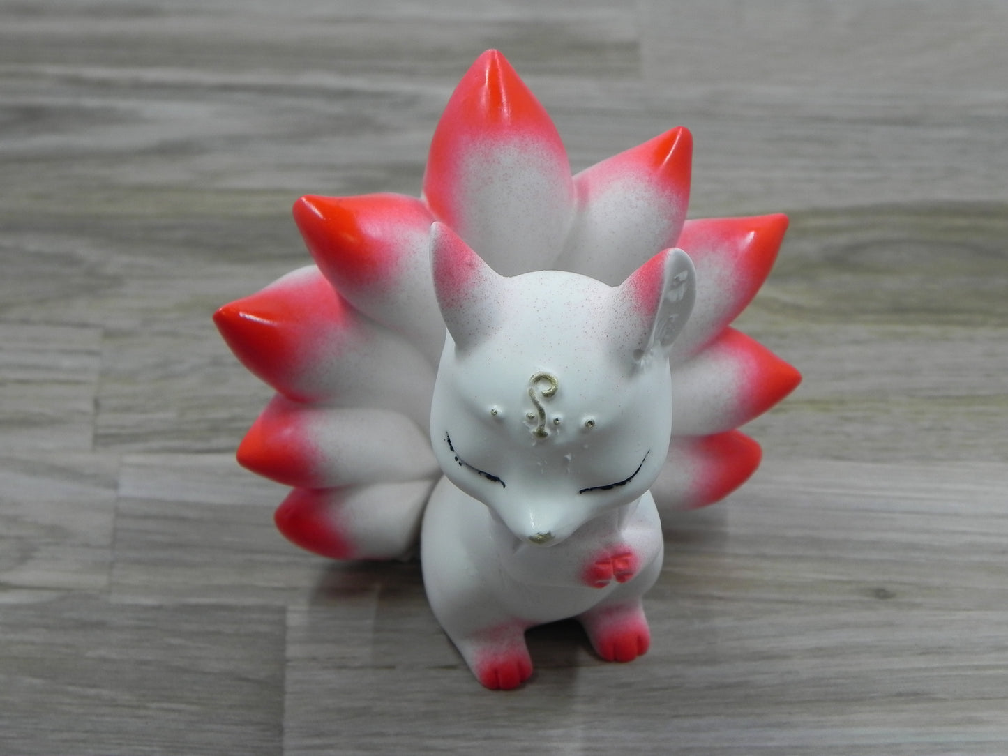 Kitsune Medium Figures-Traditional Red