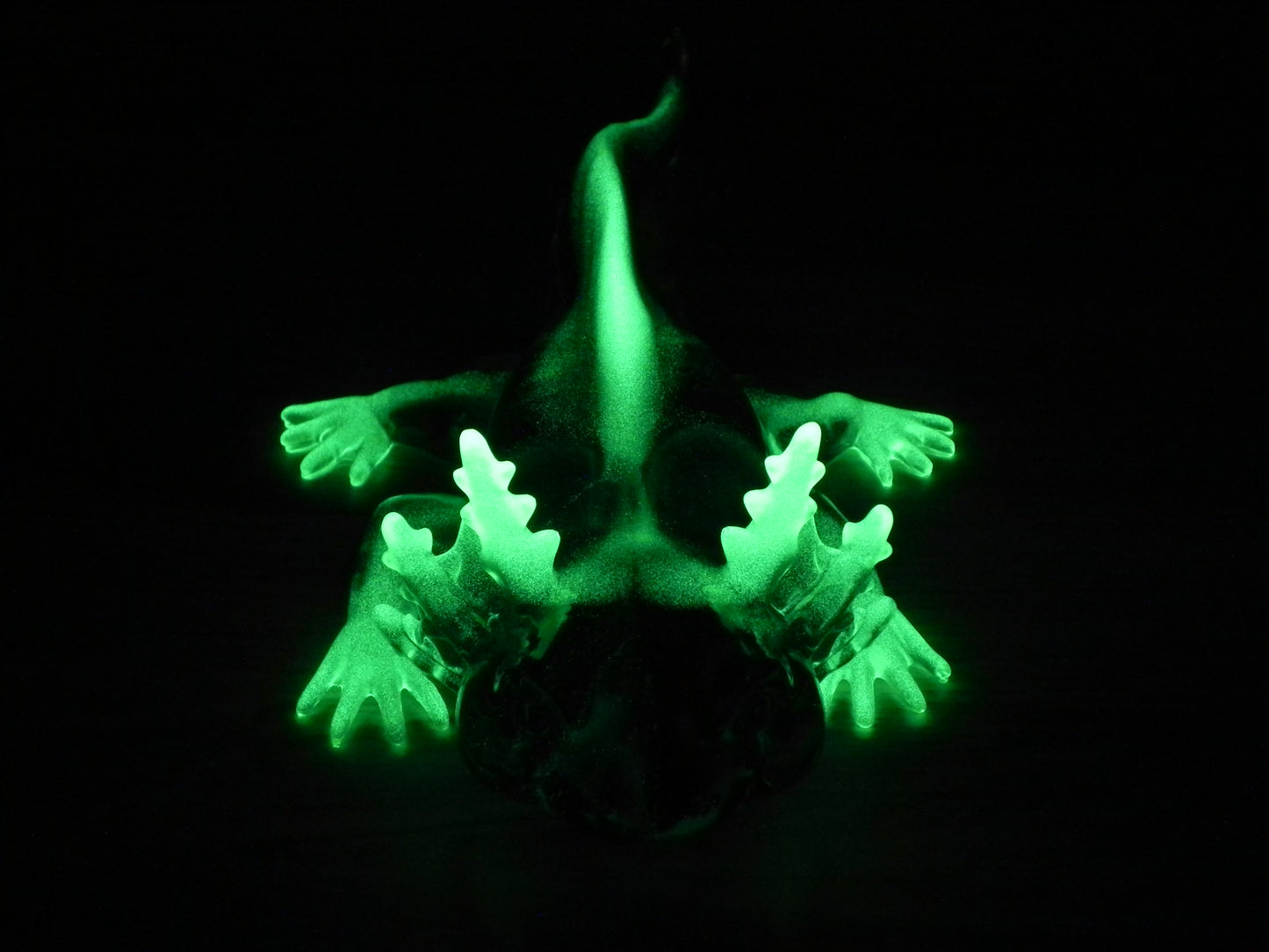 Axolotl Glow Tip Green