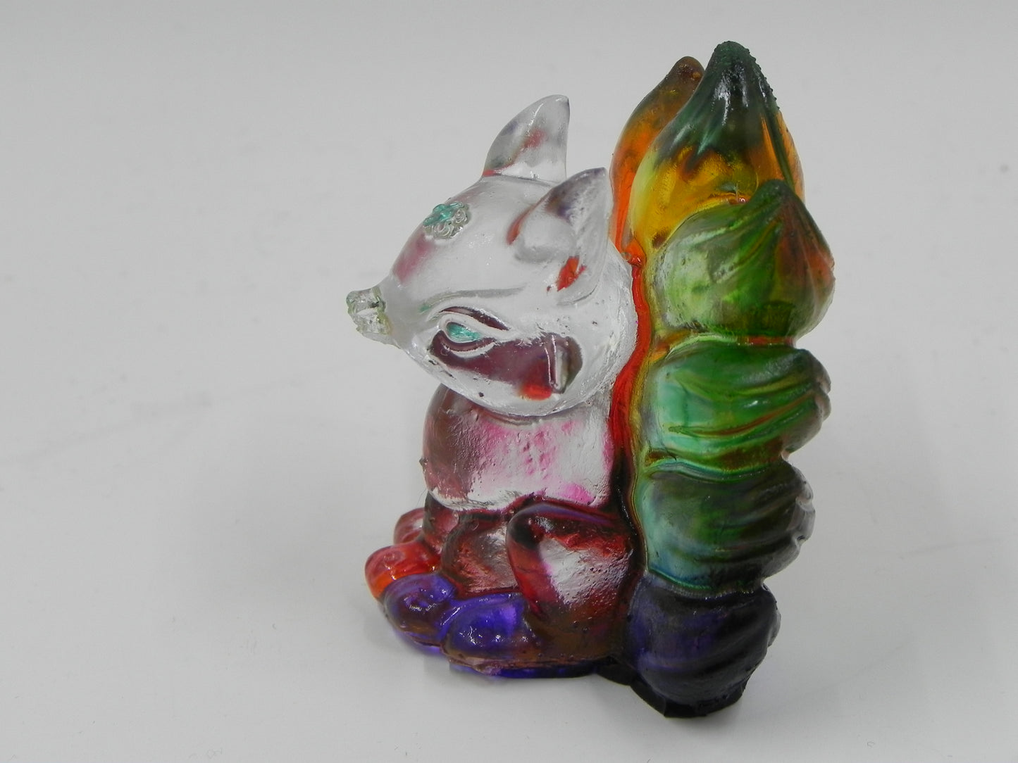 Kitsune Figure--Inked Rainbow