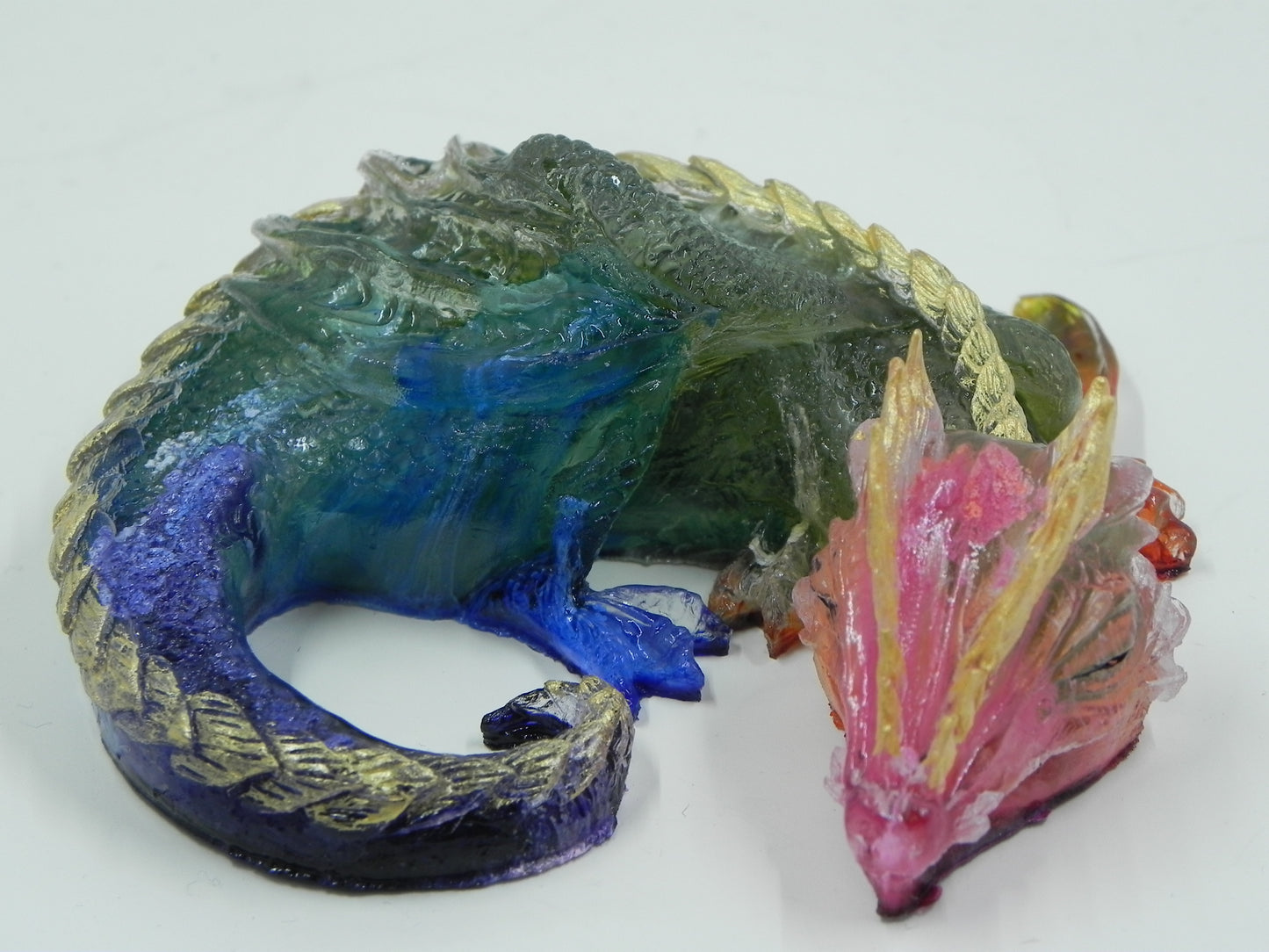 Sleeping Dragon--Ink Rainbow