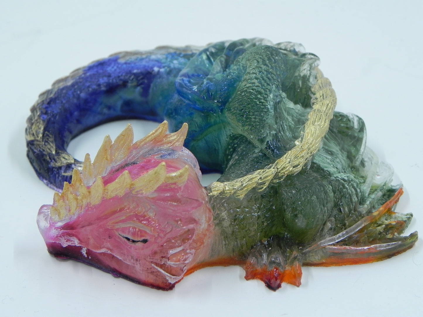 Sleeping Dragon--Ink Rainbow