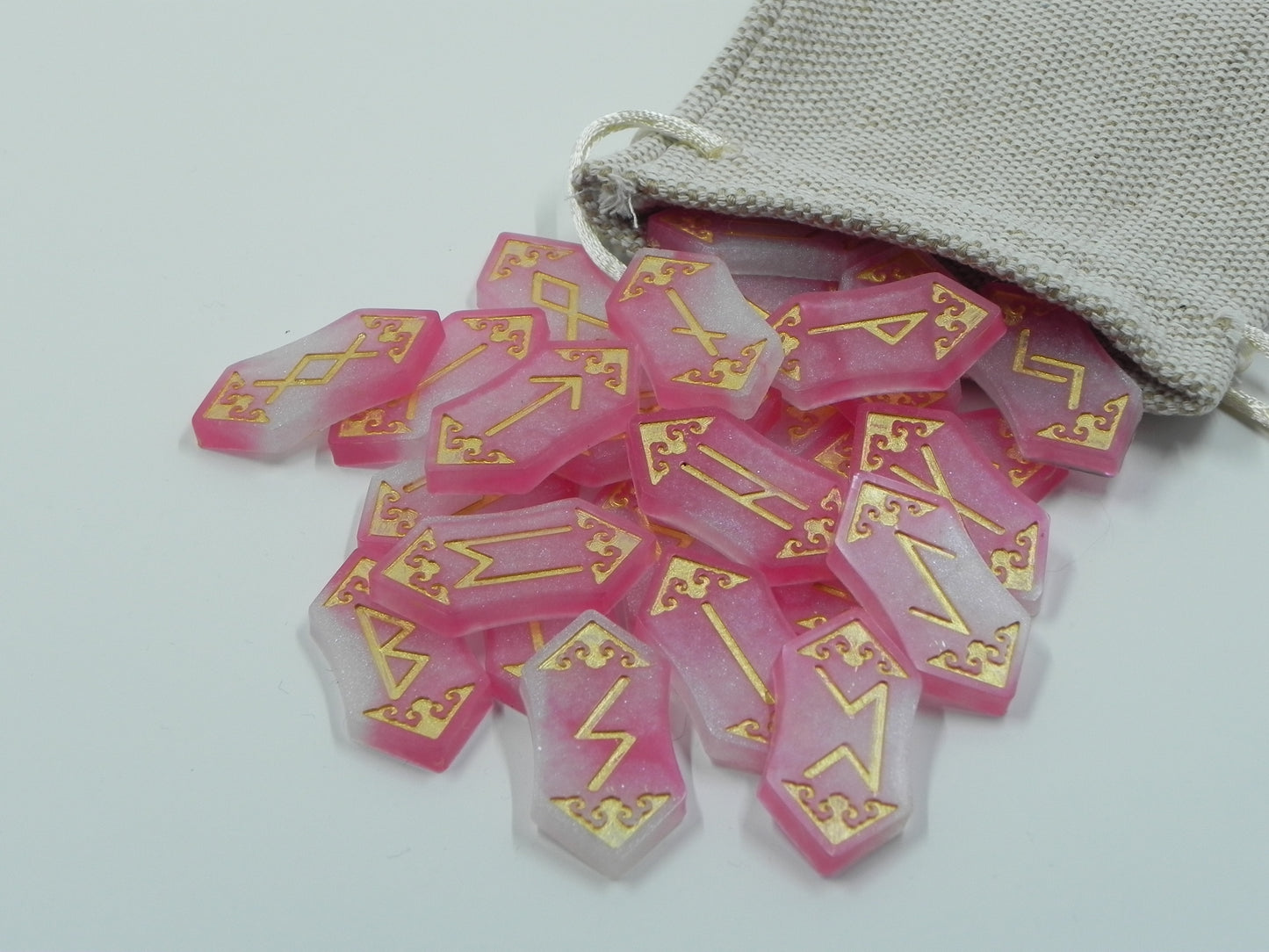 Rune set: Rose Quartz