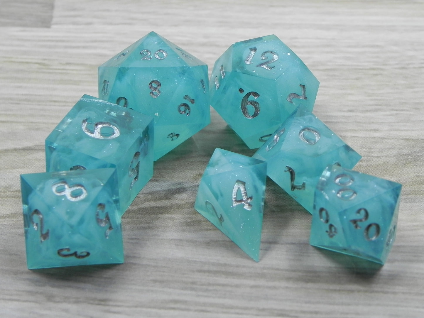 Dice Set: Ocean Tempest