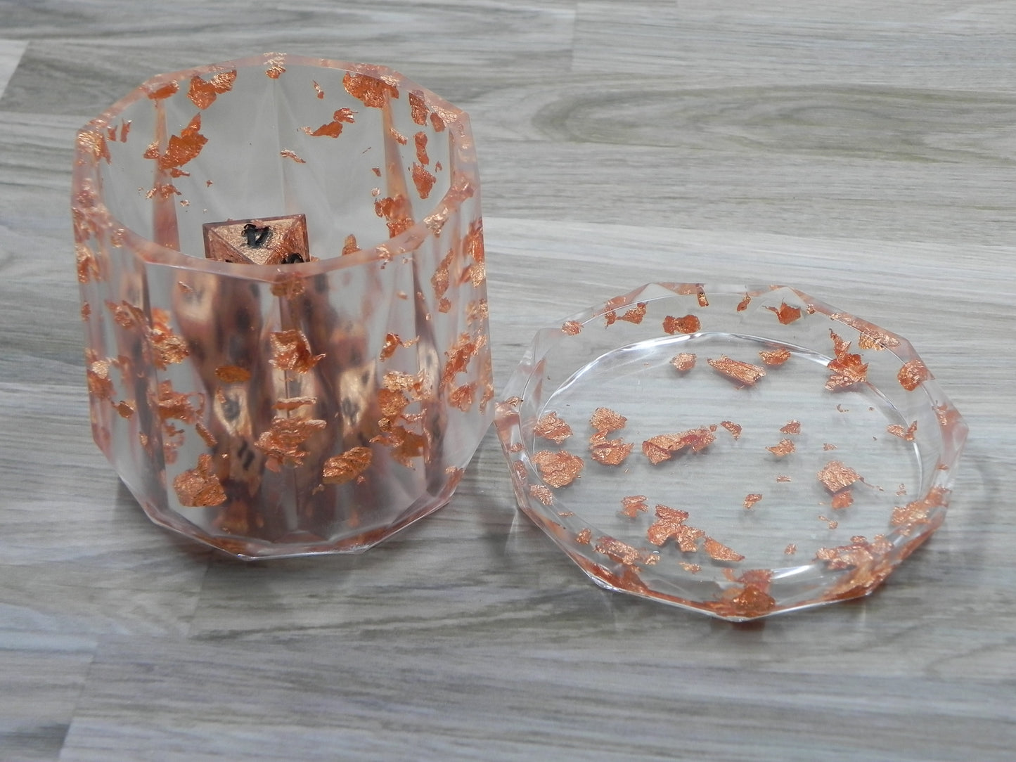 Dice Set: Copper Core