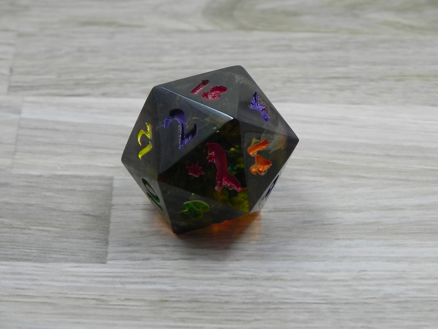 D20 Chonk: Rainbow Ribbon Fox Northstar