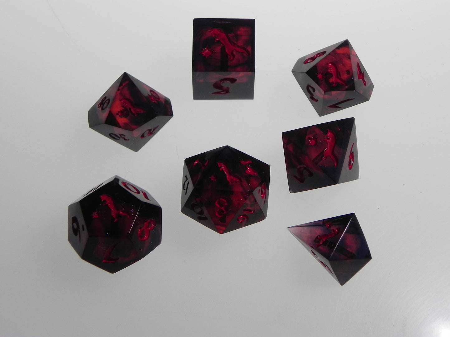 Dice Set: Hellfire Fox Northstar