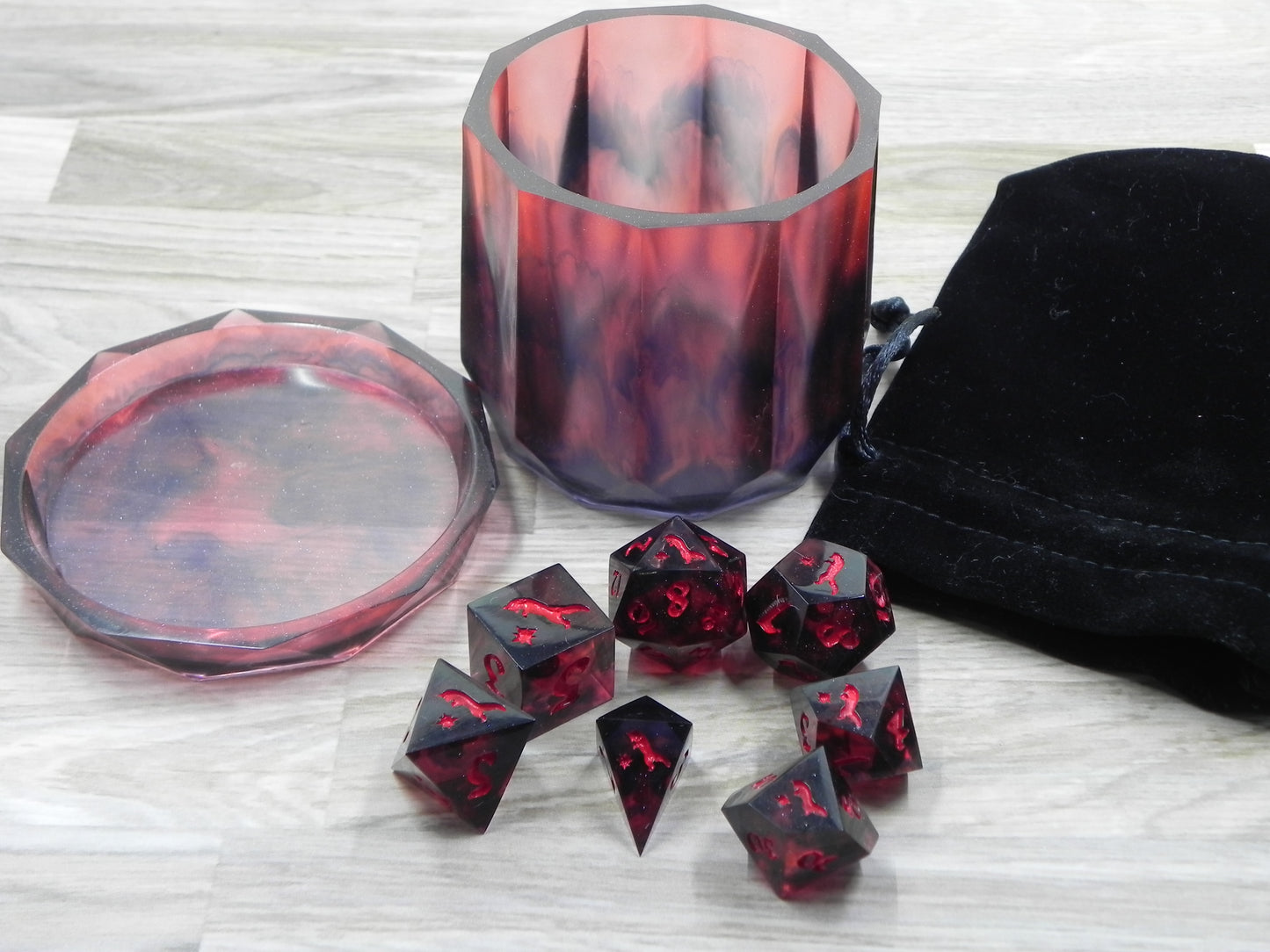 Dice Set: Hellfire Fox Northstar