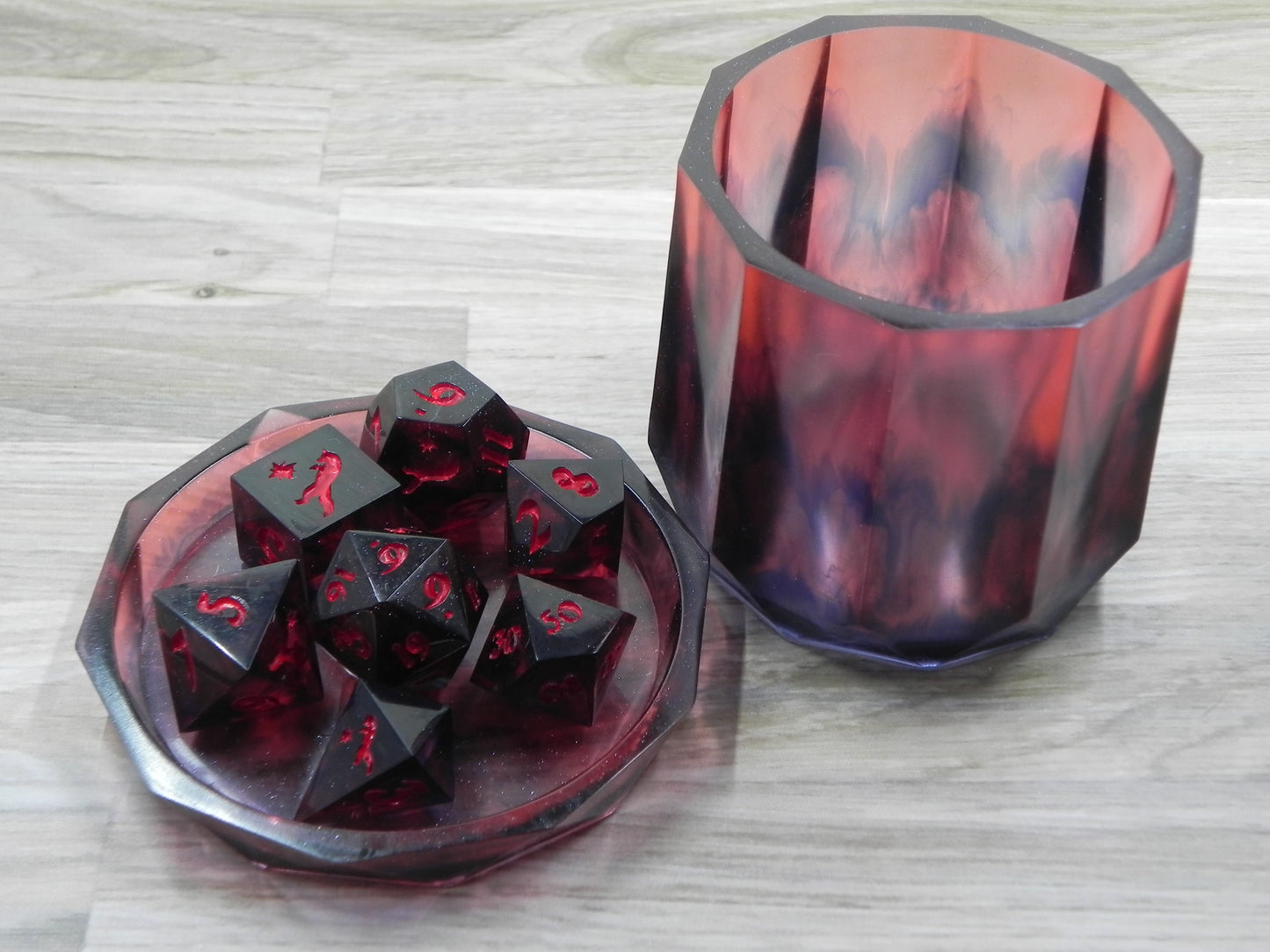 Dice Set: Hellfire Fox Northstar