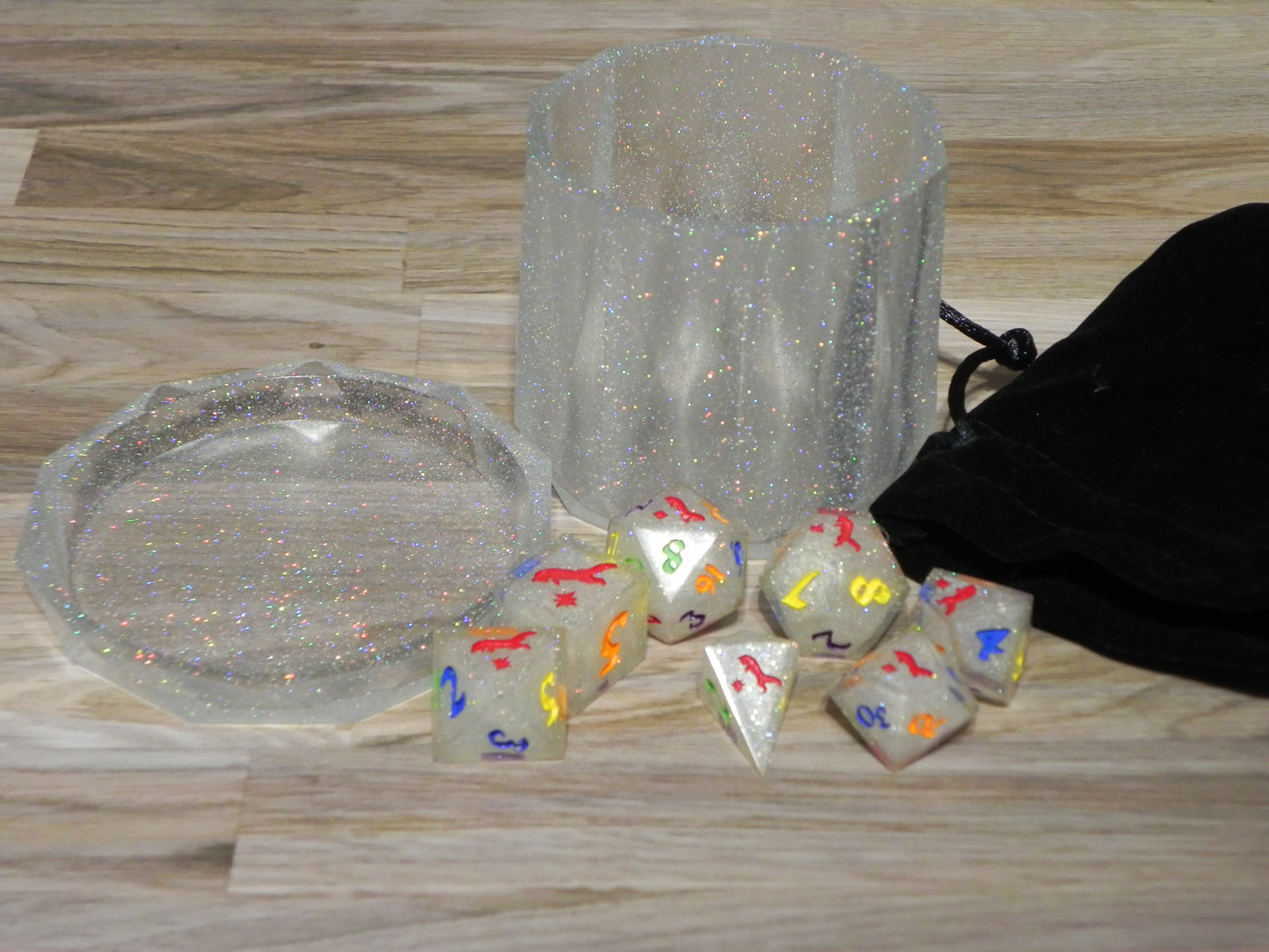 Dice Set: Chaos Rainbow Fox Northstar