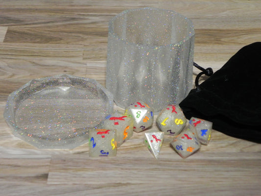 Dice Set: Chaos Rainbow Fox Northstar