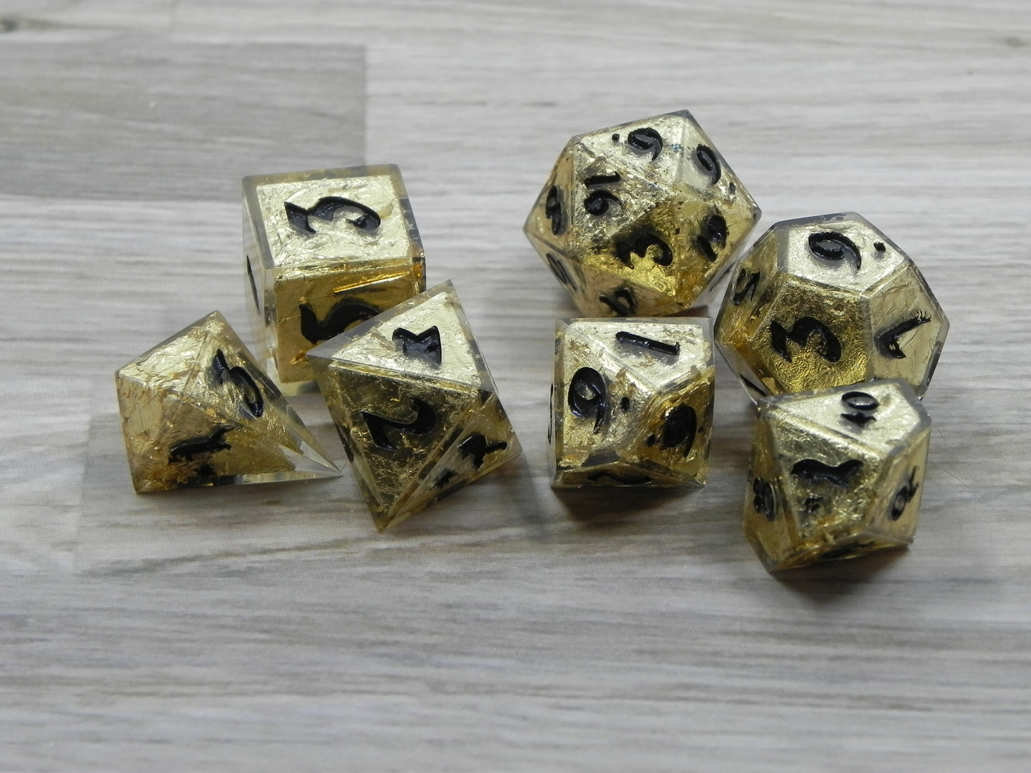 Dice Set: Golden Nugget Fox Northstar